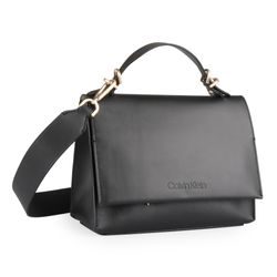 Dámská kožená kabelka přes rameno Serene Small K60K604433 CALVIN KLEIN, DÁMSKÁ KOŽENÁ KABELKA PŘES RAMENO SERENE SMALL K60K604433 - KABELKY PŘES RAMENO