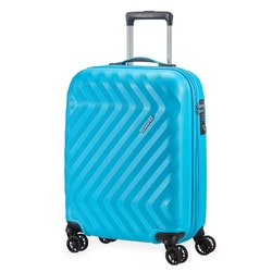 Kabinový cestovní kufr ZiggZagg Spinner 23G 32,5 l světle modrá AMERICAN TOURISTER, KABINOVÝ CESTOVNÍ KUFR ZIGGZAGG SPINNER 23G 32,5 L SVĚTLE MODRÁ - PŘÍRUČNÍ ZAVAZADLA