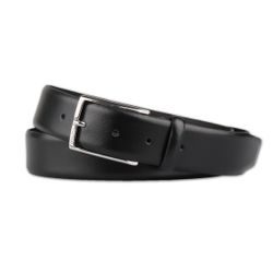 Pánský kožený opasek Justin 3 Smooth K50K500523-001, černý CALVIN KLEIN, PÁNSKÝ KOŽENÝ OPASEK JUSTIN 3 SMOOTH K50K500523-001, ČERNÝ - PÁNSKÉ OPASKY