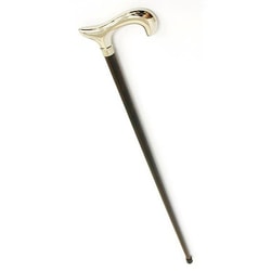 Drevená vychádzková palica s poniklovanou rukoväťou Walking sticks 186 WALKING STICKS, DREVENÁ VYCHÁDZKOVÁ PALICA S PONIKLOVANOU RUKOVÄŤOU WALKING STICKS 186 - VYCHÁDZKOVÉ PALICE