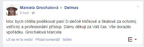 Pochvala za vstricny pristup
