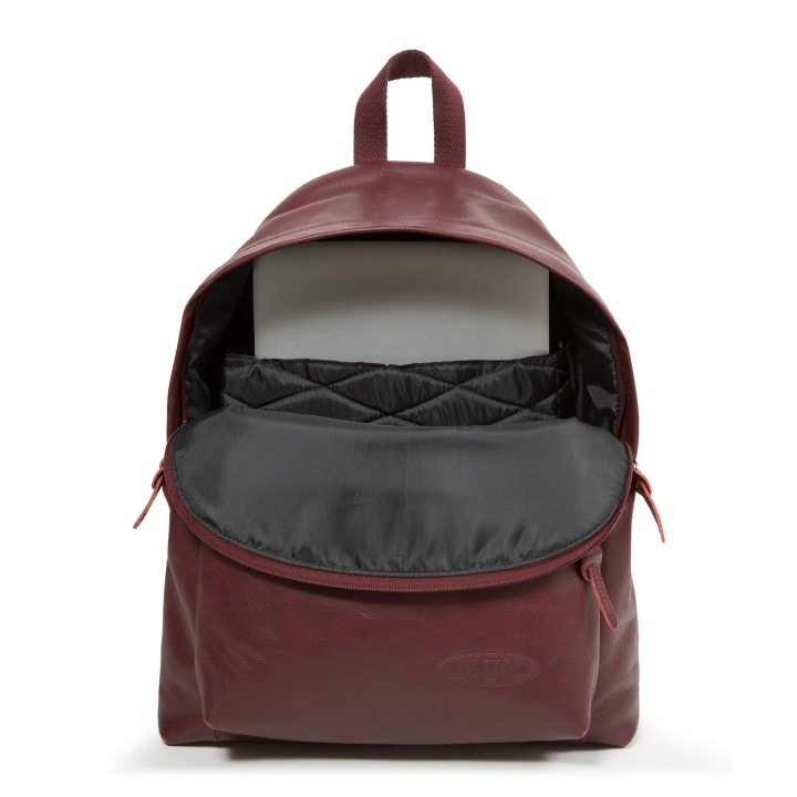 Obrázok EASTPAK Kožený batoh Padded Pak'r Oxblood EK62065O 24 l