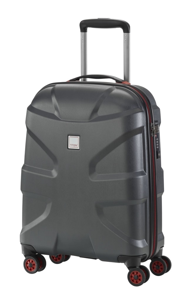 Obrázok Titan Kabinový cestovní kufr X2 4w S Black brushed 40 l