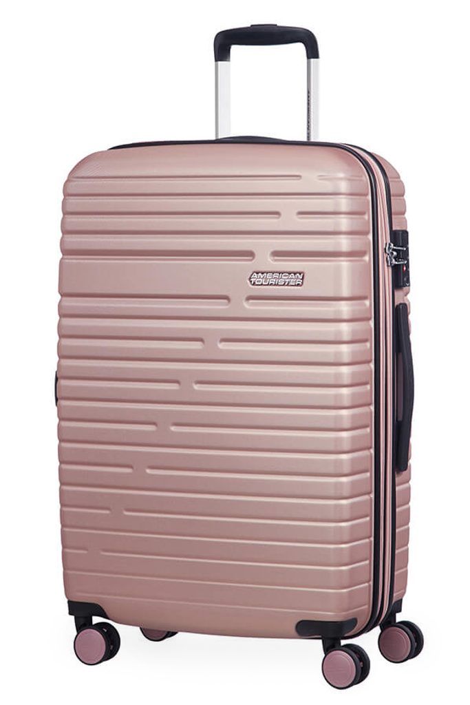 Obrázok American Tourister Cestovní kufr Aero Racer EXP 61G 66,5/75,5 l - růžová