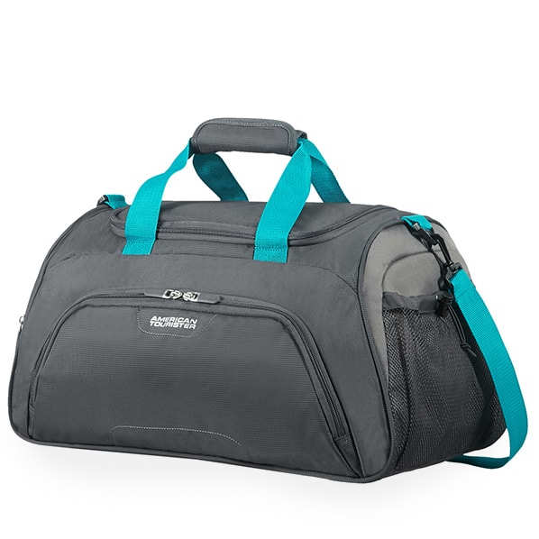 Obrázok American Tourister Cestovní taška Road Quest 16G 38 l - šedá/světle modrá