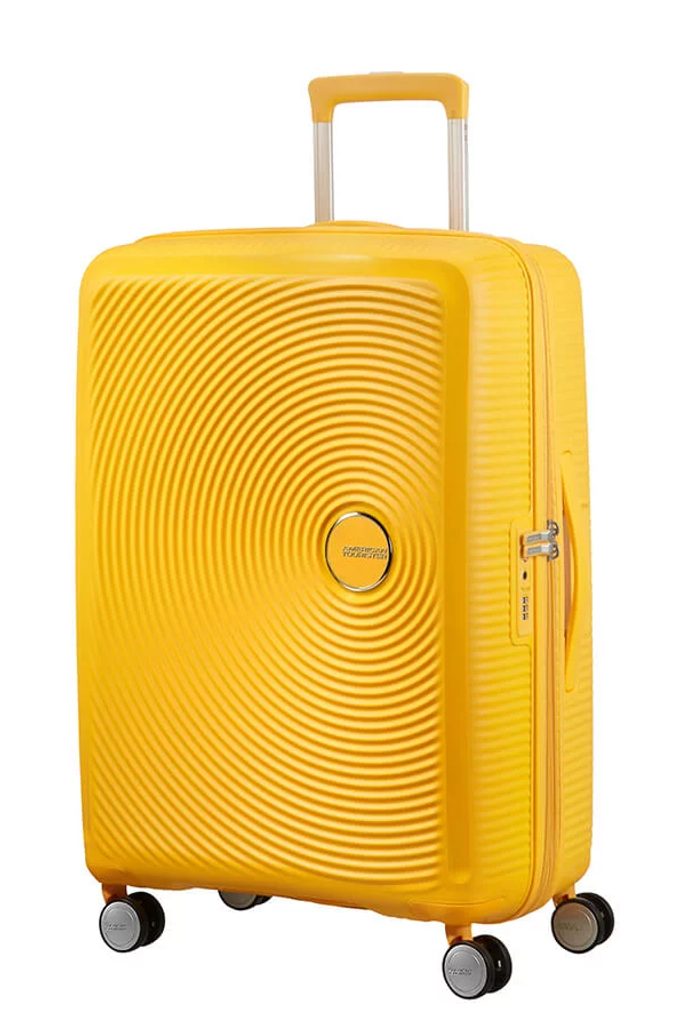 Obrázok American Tourister Soundbox Spinner 77 Exp Golden Yellow (5414847854194)