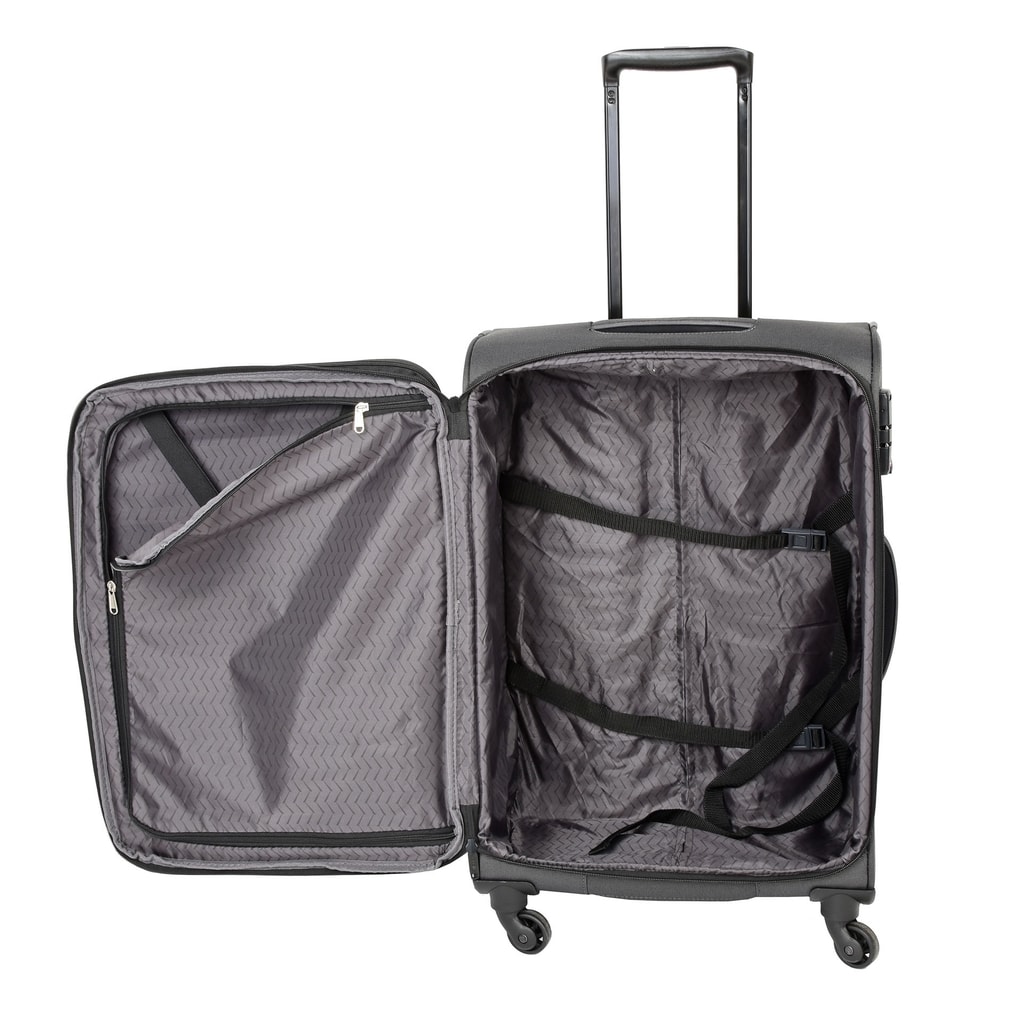 Obrázok Travelite Cestovní kufr Derby 4w M Anthracite 87548-04 69/79 l