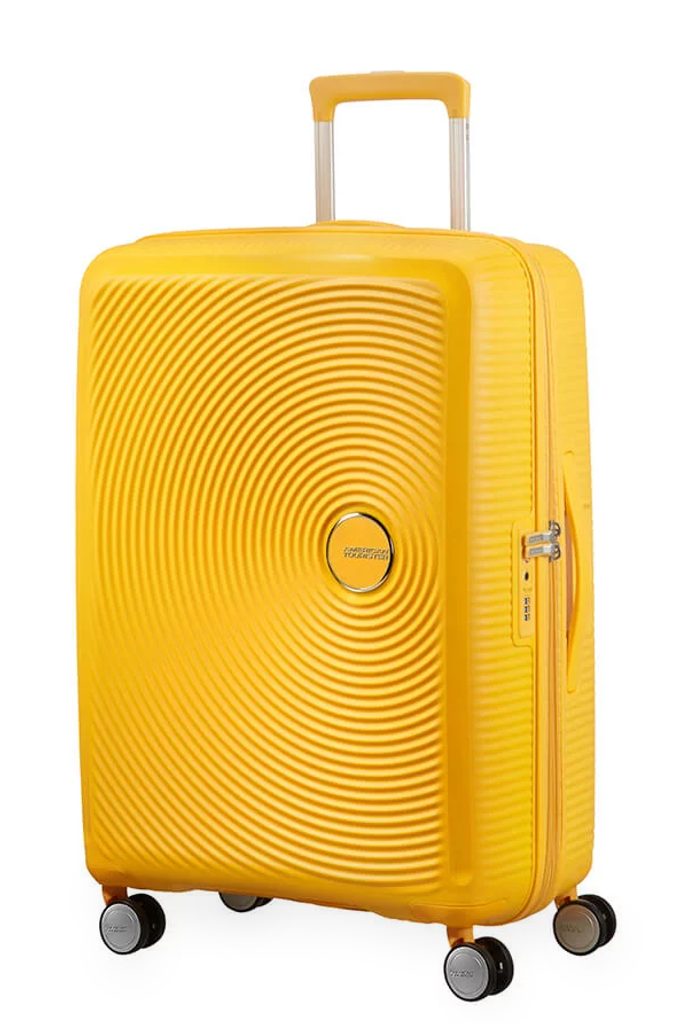 Obrázok SAMSONITE AMERICAN TOURISTER SPINNER 32G06002 SOUNDBOX-67/24 TSA EXP JUST LUGGAGE, GOLDEN YELLOW