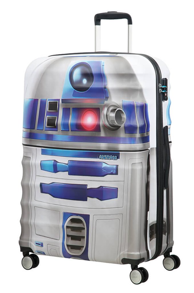 Obrázok American Tourister Cestovní kufr Wavebreaker Star Wars Spinner 31C 96 l - Star Wars R2D2