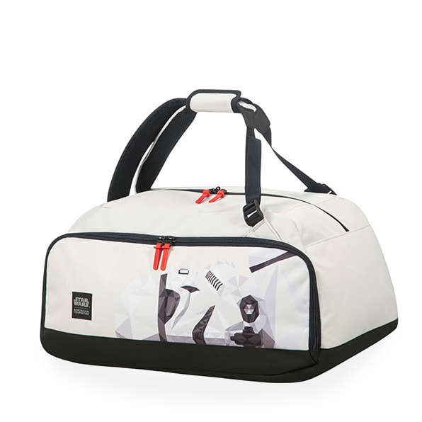 Obrázok American Tourister Cestovní taška Grab'n'Go Disney 35C 49 l - Stormtrooper Geometric