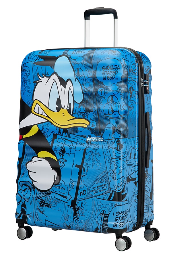 Obrázok American Tourister Cestovní kufr Wavebreaker Disney Spinner 31C 96 l - Mickey Comics Red