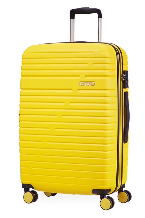 Obrázok American Tourister Cestovní kufr Aero Racer EXP 61G 66,5/75,5 l - žlutá