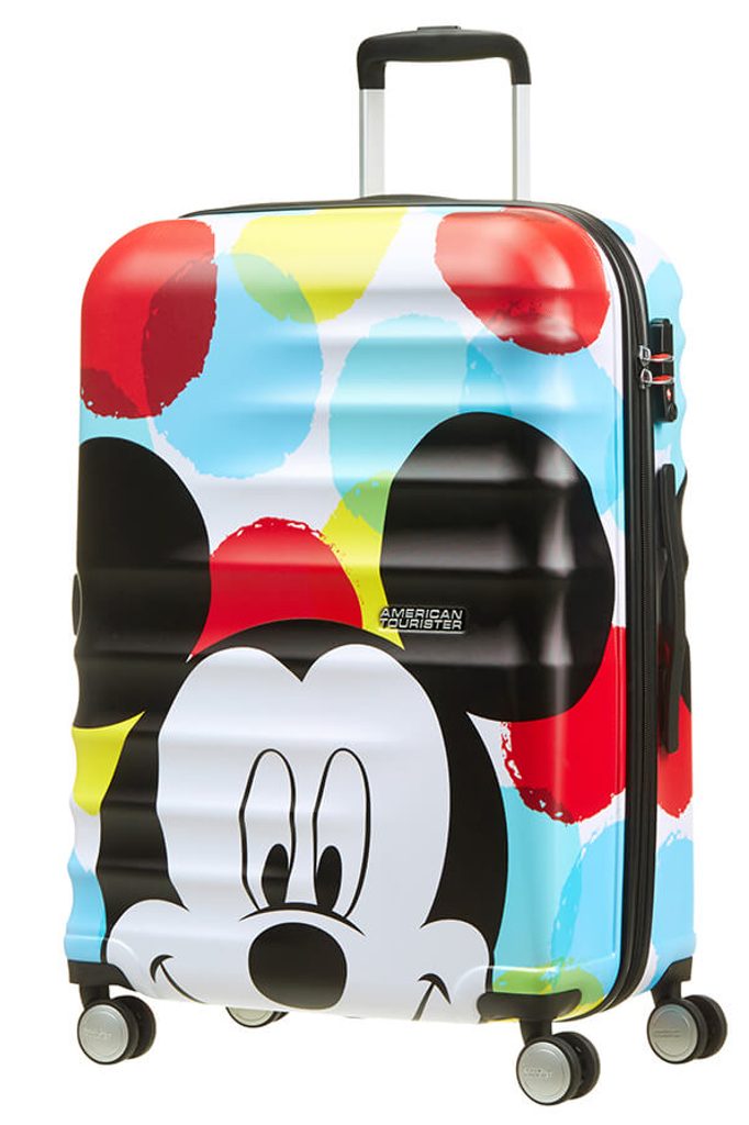 Obrázok American Tourister Cestovní kufr Wavebreaker Disney Spinner 31C 64 l - Mickey Close-Up