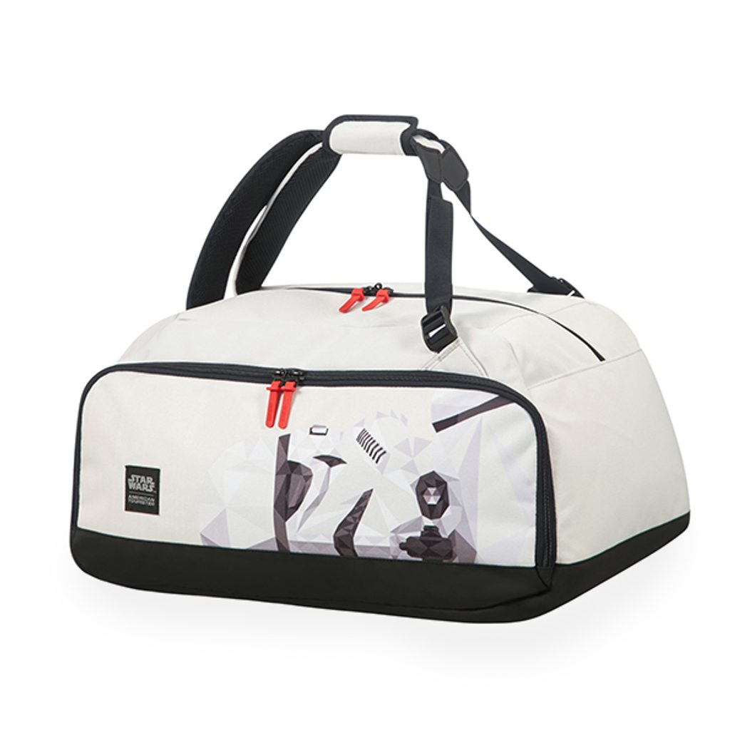 Obrázok American Tourister Cestovní taška Grab'n'Go Disney 35C 49 l - Stormtrooper Geometric