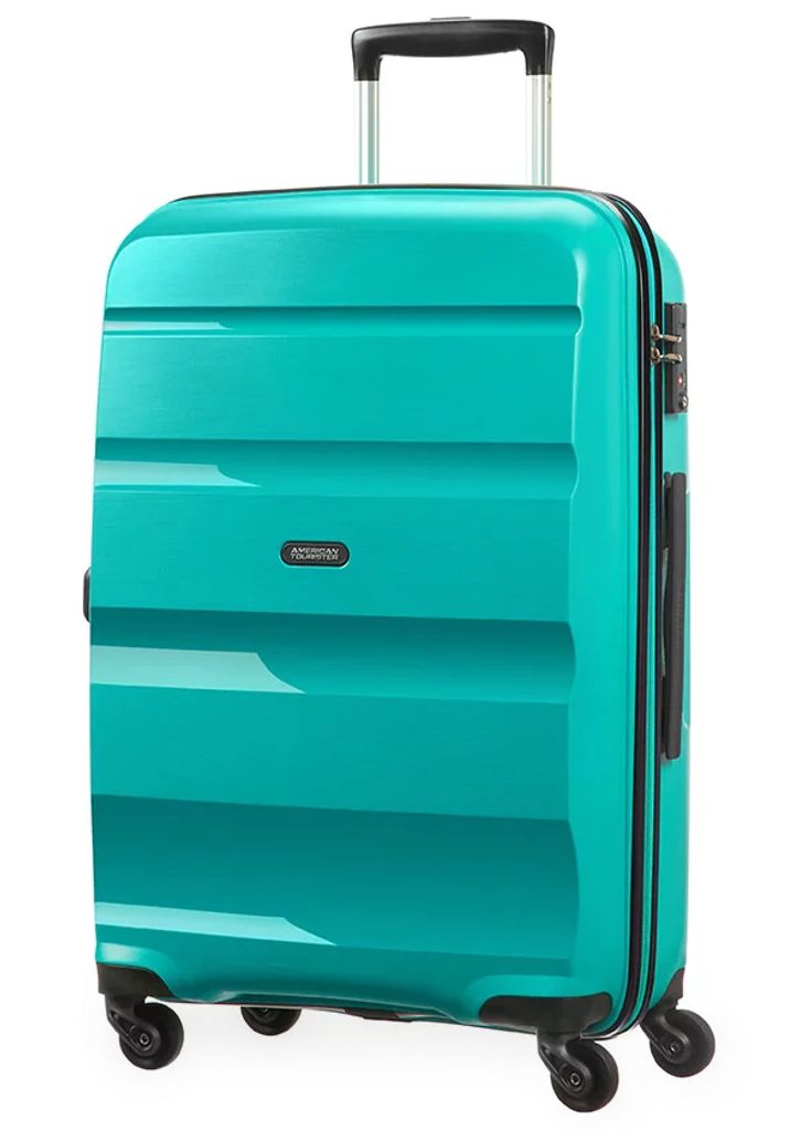 Obrázok Cabin spinner AT SAMSONITE 85A31002 BonAir M 66 4wheels luggage, d. turqu