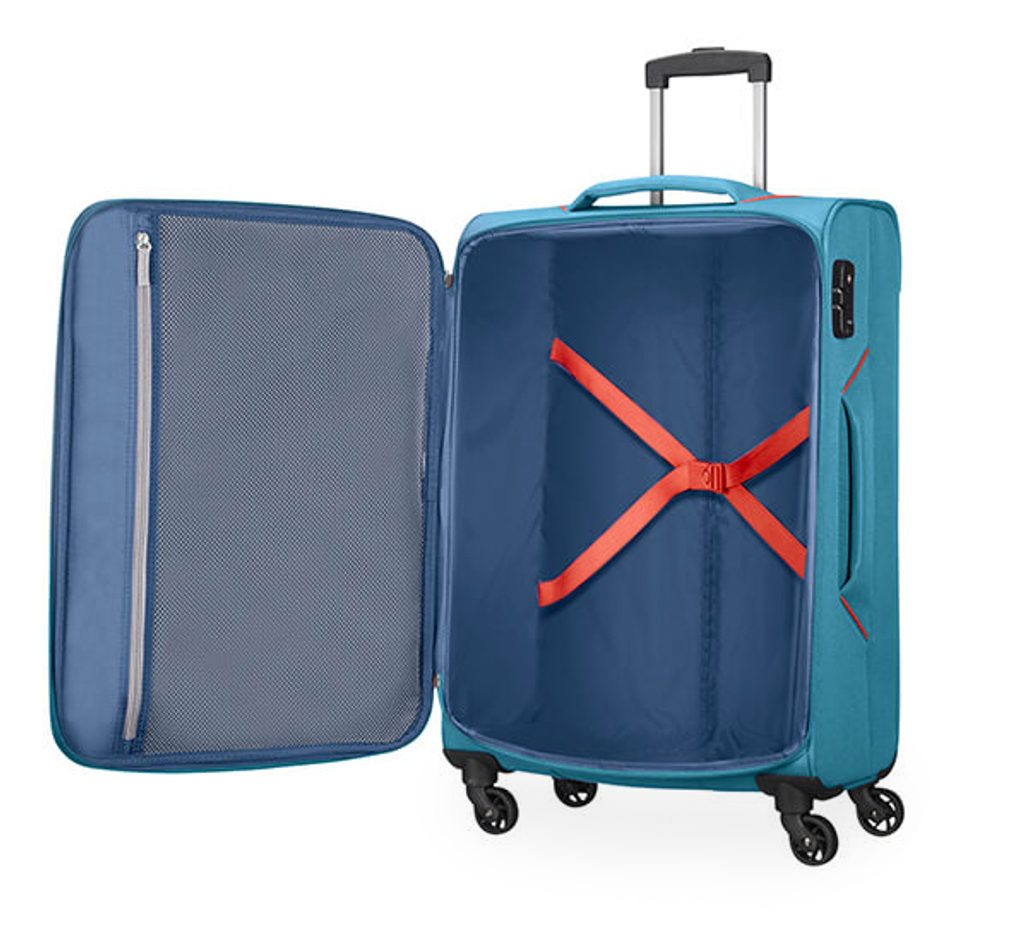 Obrázok American Tourister Cestovní kufr Holiday Heat Spinner 50G 66 l - světle modrá