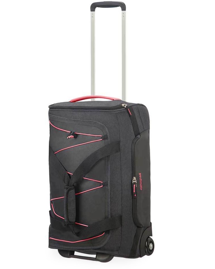 Obrázok American Tourister Cestovní taška Road Quest 16G 42 l - tmavě šedá/růžová