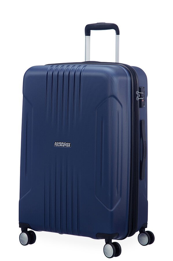 Obrázok American Tourister Střední cestovní kufr Tracklite Spinner EXP 34G 71/82 L - tmavě modrá