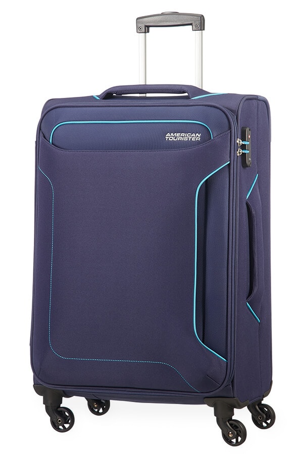 Obrázok American Tourister Cestovní kufr Holiday Heat Spinner 50G 66 l - tmavě modrá